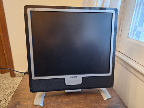 Monitor Philips 170x6, 17 Pulgadas Lcd Funcionando Perfecto Plateado (Usado)