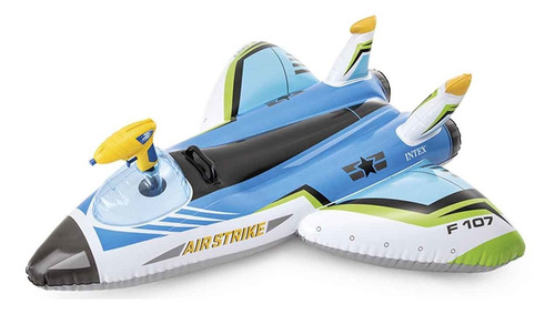 Flotador Avion Inflable Colores Surtidos Niños Alberca Intex