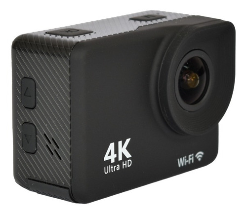 Cámara Deportiva Lhotse 4k Ultra Hd Negra Color Negro