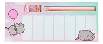 Comprar Planner Semanal Pusheen Mooving + Accesorios Rosa Semanal