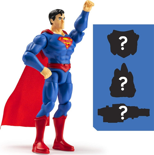Superman Dc Figura 10 Cms Articulada 11 Puntos  En Cadia