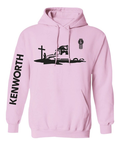 Sudadera Mod Kenworth R I P Pink Estampado En Vinil