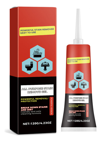 Gel Quitamanchas Multiusos, Potente Limpiador Y Desengrasant