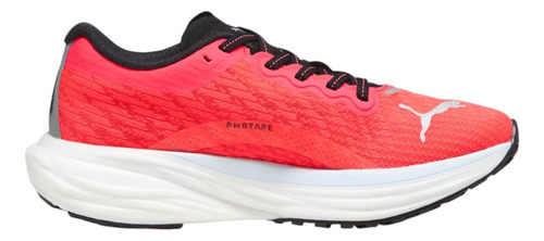Tenis Puma Mujer Dama Deviate Nitro 2 Wns Rojo Running