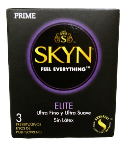 Preservativos Prime Skyn Elite Ultra Fino 4 Cajitas X 3