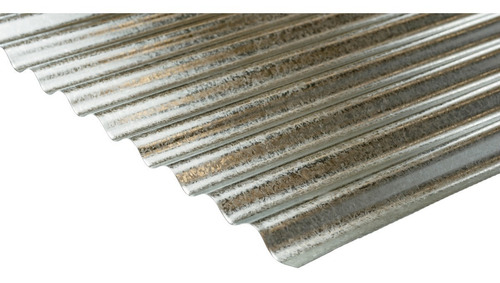 Chapas Techo Galvanizadas Acanalada C25 X 10 Mts Ternium