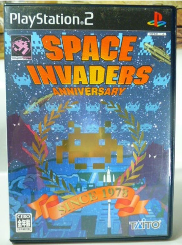 Space Invaders Anniversary Original Ps2 Playstation 2 Japan (Usado)