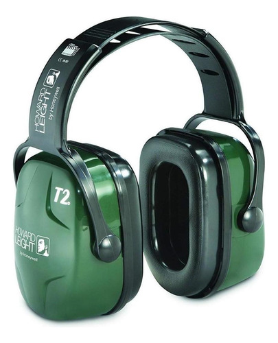 Protector Auditivo Copa Bilsom Thunder T2 De Honeywell 28db Color Verde