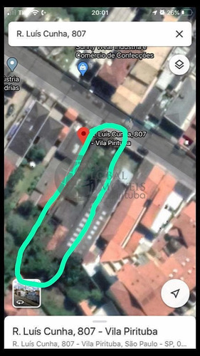 Imagem 2 de 4 de Venda Terreno São Paulo Vila Pirituba - T34