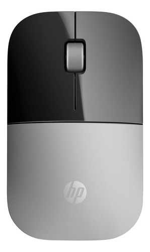 Mouse inalámbrico HP  MOUSE Z3700 plateado