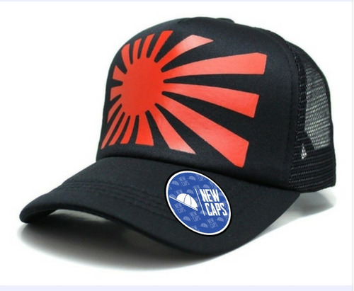 Gorra Trucker Imperio Japon Sol Naciente Cod#296 New Caps