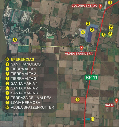 Imagen 13 de 13 de Terrenos En Loteo Loma Hermosa! Aldea Brasilera