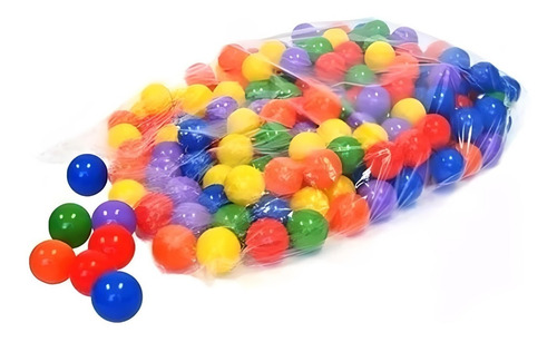 Pelotitas Pelota Pelotero Plastico No Toxicas Chicos X 100