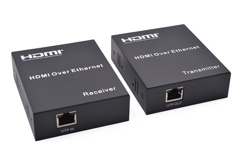 Kit De Extensor Hdmi 120 M, Mediante Lan, Ip Cat.5e/cat.6