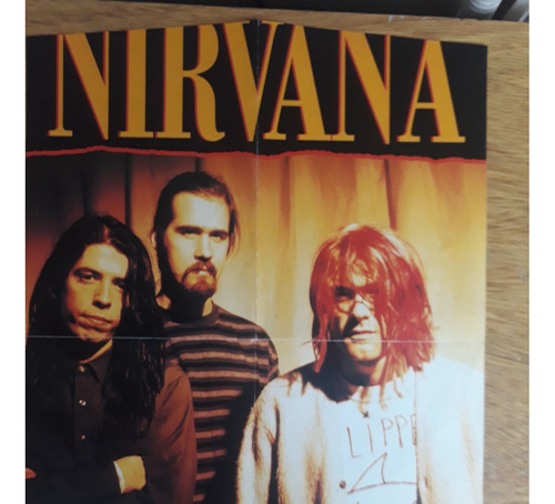 Poster Simple Nirvana Tamaño Pequeño 