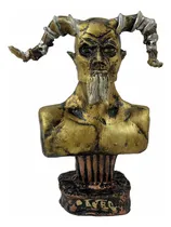 Comprar Diablo Lucifer Tradicional Busto Decoración En Resina 14 Cm 