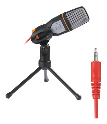 Microfono Condensador Plug Semiprofesional Pc Celular Laptop