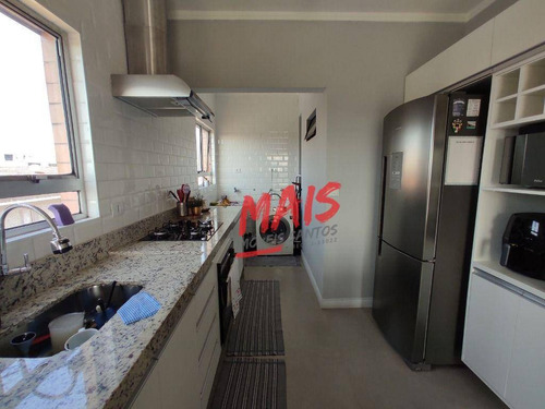 Imagem 7 de 26 de Apartamento Triplex Com 3 Dormitórios À Venda, 135 M² Por R$ 550.000 - Estuário - Santos/sp - Ap6279
