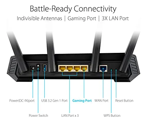 Asus Rog Strix Gs-ax3000: Router Wifi 6 Para Juegos Sin Susc
