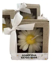 Comprar 25 Margaritas Caja Velas De Soja Aromáticas Personalizadas
