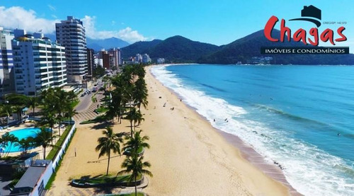 Imagem 1 de 15 de Cobertura Pé Na Areia Em Caraguatatuba - Frente Mar - 1276