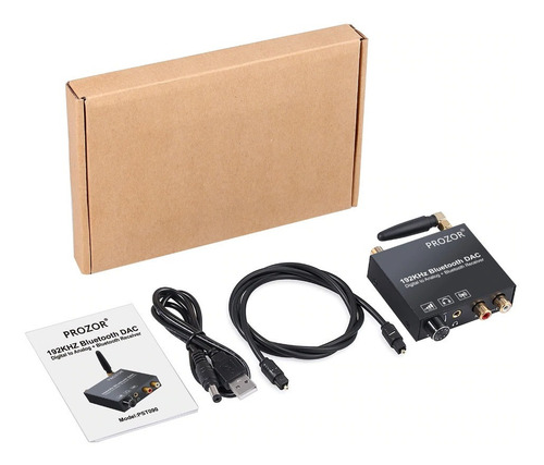 Conversor De Áudio Digital / Analógico + Bluetooth E Volume