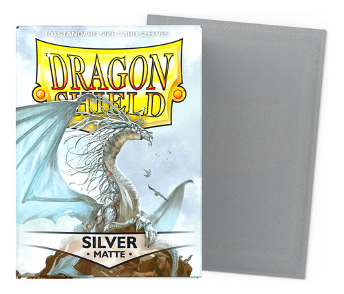 Micas Dragon Shields Para Cartas De Magic Idioma Dragon Shield Silver