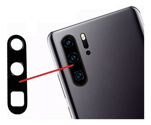 Lente Luna Vidrio  Camara Trasera Para Huawei P30 Lite Pro 