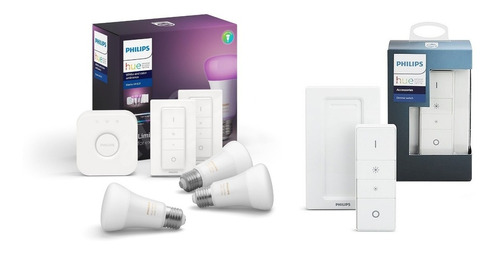 Philips Hue Kit 3 White And Colors + Dimmer Hue Nuevo Gtia