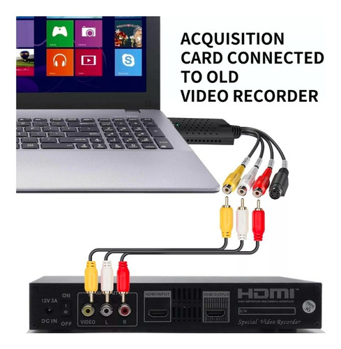 Imagen 5 de 5 de Capturadora Video Rca A Usb Garantia Local Oferta