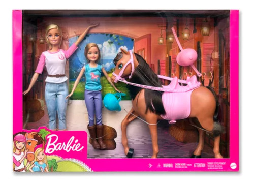 Barbie Con Caballo Clases De Equitacion