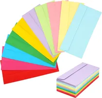 Comprar Paquete De 200 Sobres Coloridos De 10 Sobres Comerciales X E