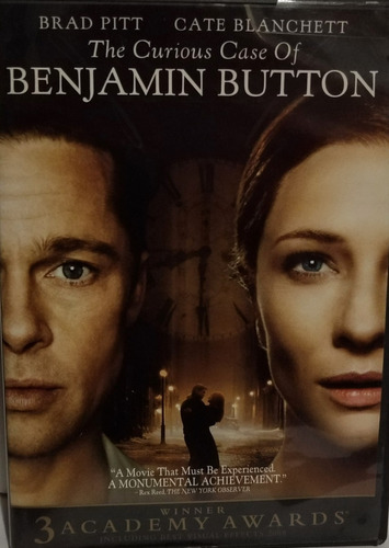 The Curious Case Of Benjamin Button Movie Dvd Rg1 Brad Pitt