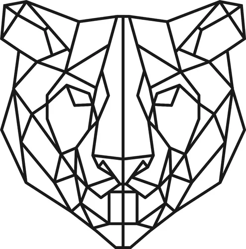2H Decoración | Figura Geometrica Puma