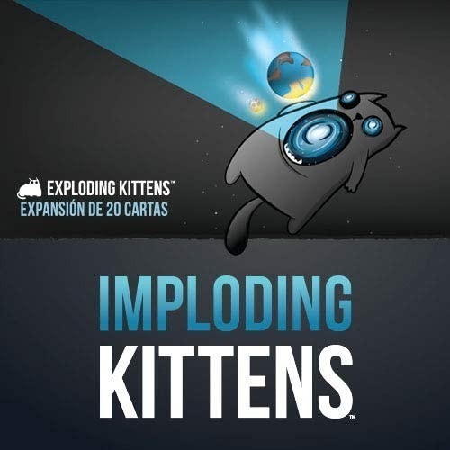 Imagen 3 de 3 de Juego De Mesa Imploding Kittens Expasion Exploding Kittens