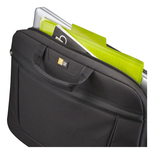 Maletín Para Notebook Case Logic Top Loading Vnai-215 Color Negro