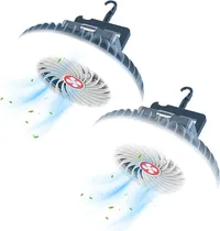 Comprar Ventilador De Camping Portátil Con Linterna Led Xtauto Recar