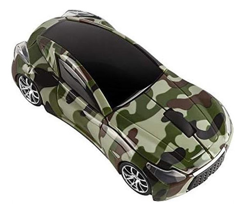 Mouse Usbkingdom Inalambrico/camuflaje Verde