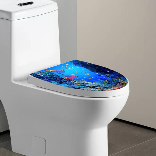 Para Calcomanías De Baño Calcomanías Para Inodoro Murales Y