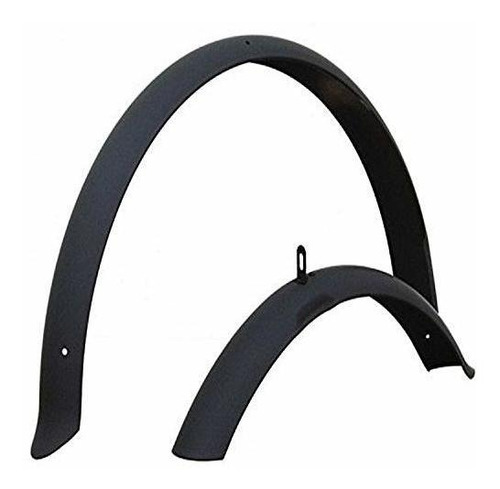 Firmstrong Beach Cruiser Bicycle Fender Set, Front And Rear