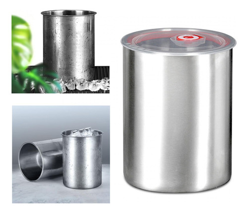 Balde De Gelo Portátil, Durável, Para Bebidas, Banheira,