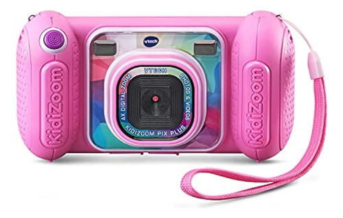 Cámara Vtech Kidizoom Pix Plus 2mp Rosa, Efectos Y Juegos