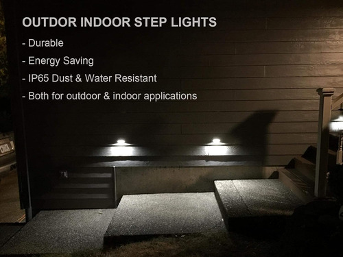 Luces Led De Paso Para Exteriores E Interiores, Impermeables