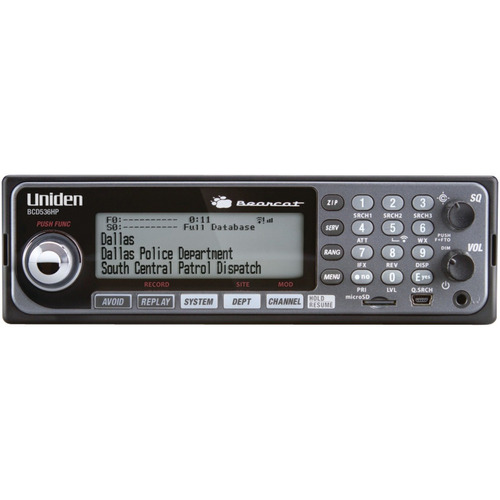 Radio Escaner Vehiculo Uniden Bcd536hp Digital Phase 2 B