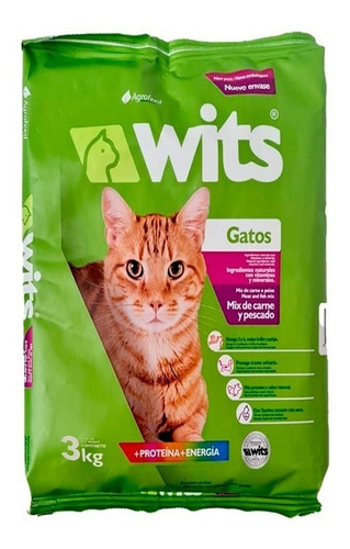 Alimento Para Gato   Wits   3kg- Suchina Sa