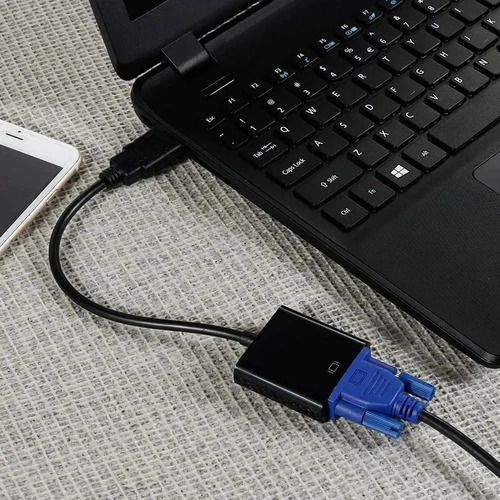 Adaptador Display Port Macho A Vga Hembra Dell Hp Lenovo