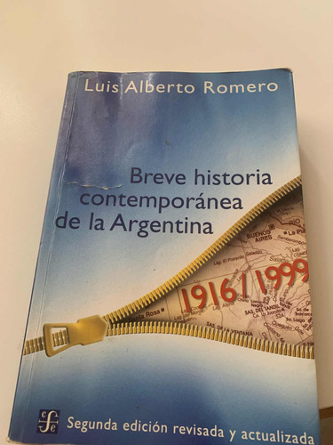 Breve Historia Contemporánea De La Argentina 1916-1999