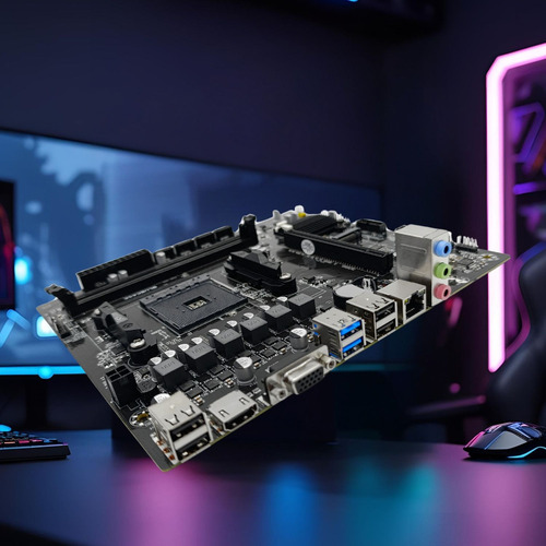 Placa Mãe H610 Ddr4 Lga 1700 Bluecase P/ Intel 12/13a Cor Preto