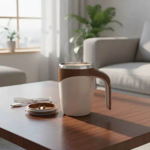 Taza Magnetica Mezcladora Taza Para Cafe Taza 380ml