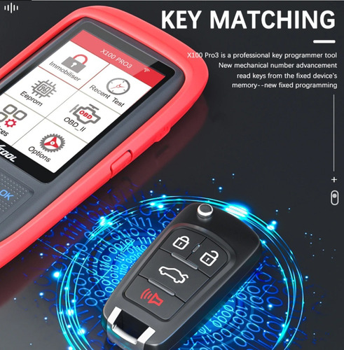 Scanner Obd2 Xtool X100 Pro3 Llave Inmo Oil Abs Epb Eps Tps